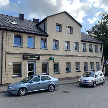 Biržai Arbatines Apartamentai מראה חיצוני תמונה