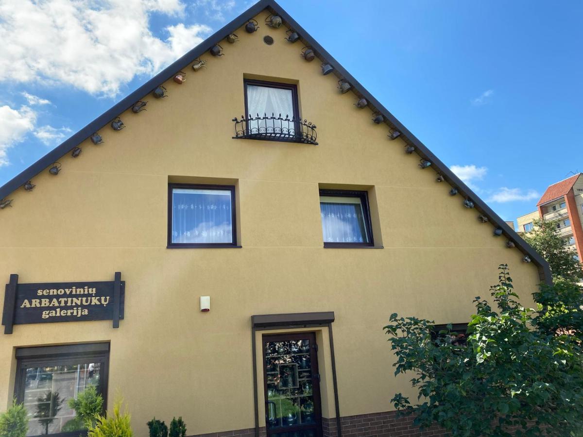Biržai Arbatines Apartamentai מראה חיצוני תמונה