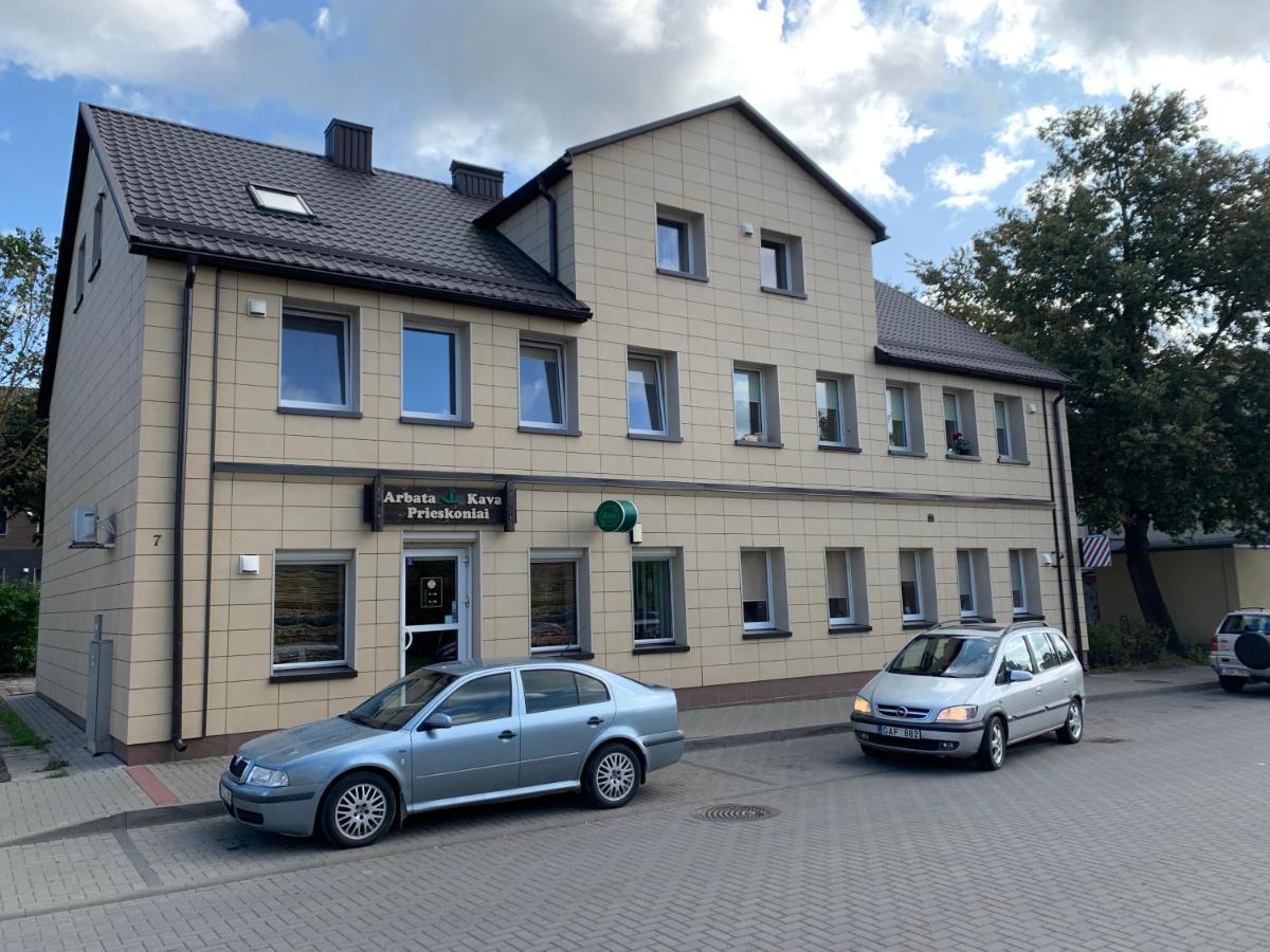 Biržai Arbatines Apartamentai מראה חיצוני תמונה